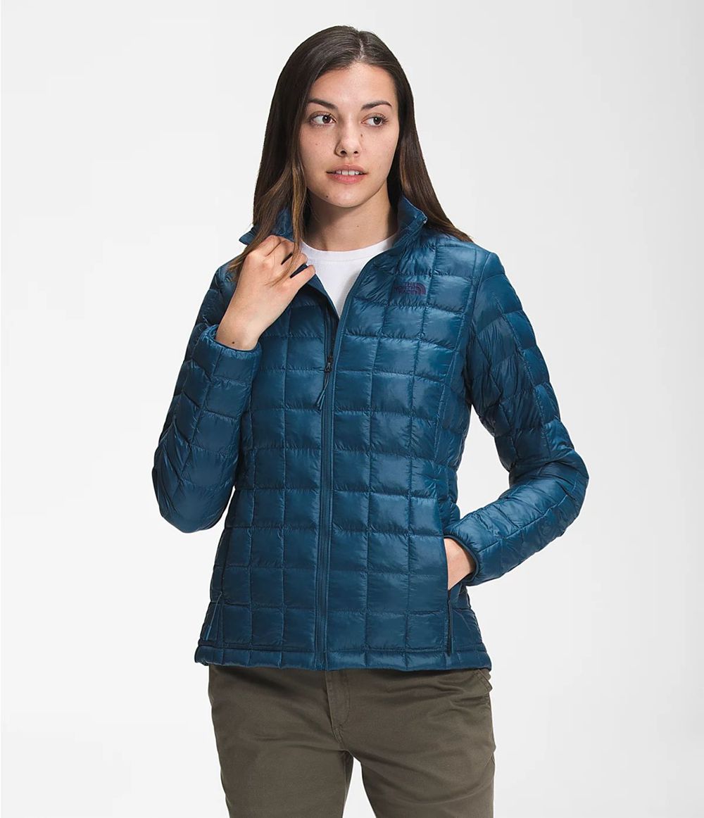 The North Face Thermoball Eco Isolierte Jacken Damen - Blau CH-896JQWN